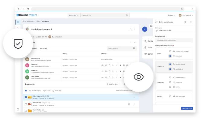 OBJECTIVE Connect management interface